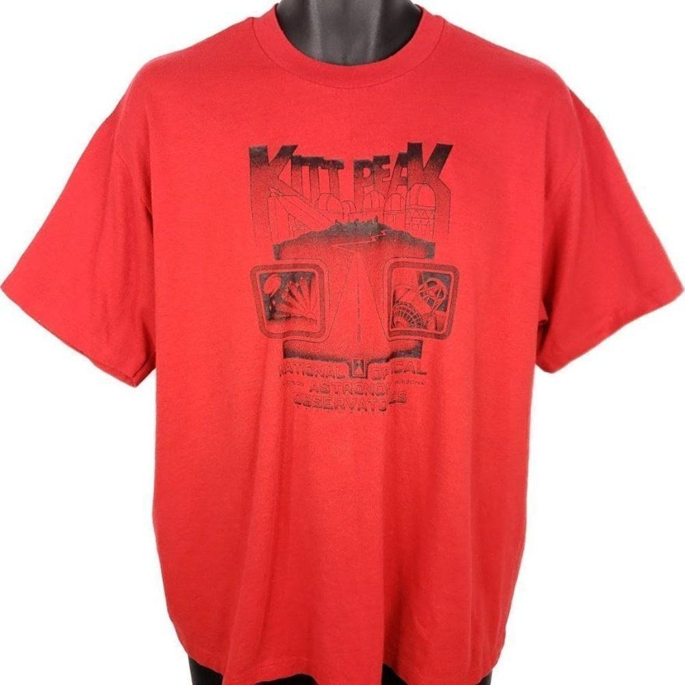 Kitt Peak Observatories T Shirt Vintage 80s National Optical Astronomy 50/50